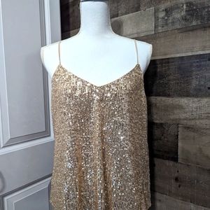 Stunning Banana Republic sequin cami!